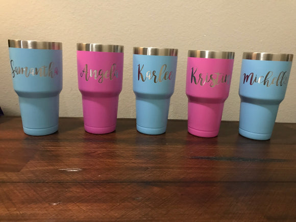 Girls Weekend Bachelorette Tumblers