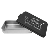 Laser engraved cake pan