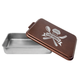 Laser engraved cake pan